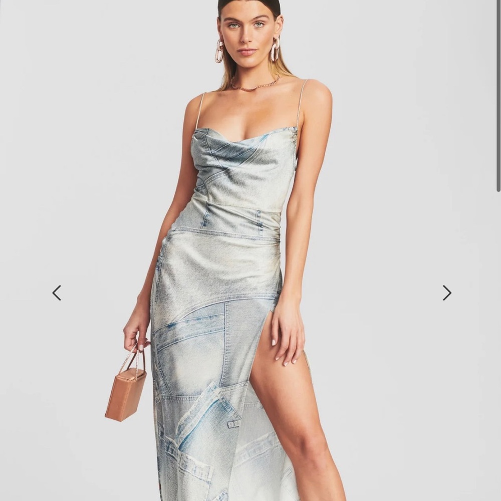ACADIA SILK DRESS Retrofête